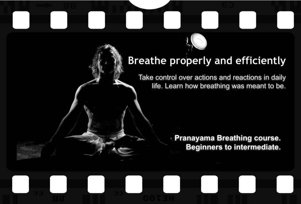 Breathe properly and efficiently